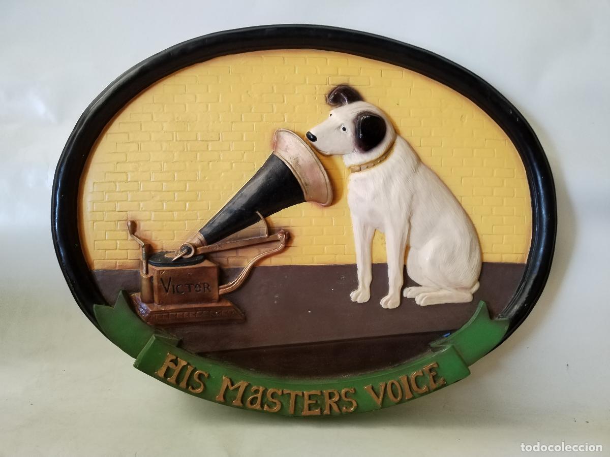 Radios antiguas: cuadro victor his masters voice - Foto 2