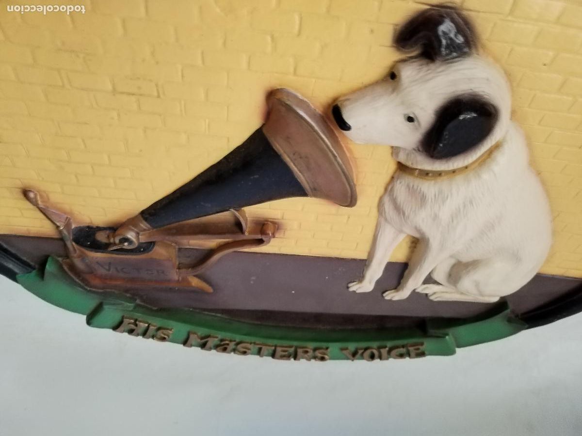 Radios antiguas: cuadro victor his masters voice - Foto 3