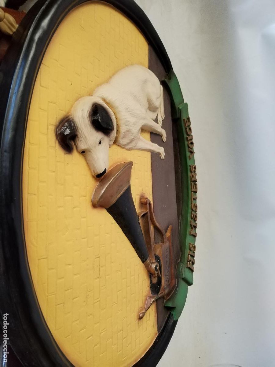 Radios antiguas: cuadro victor his masters voice - Foto 4