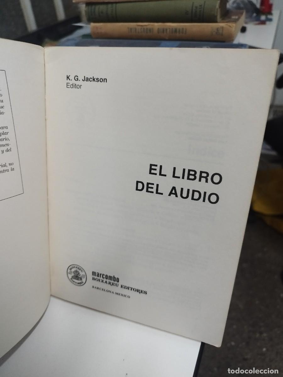 Radios antiguas: EL LIBRO DEL AUDIO K.G. JACKSON - Foto 2