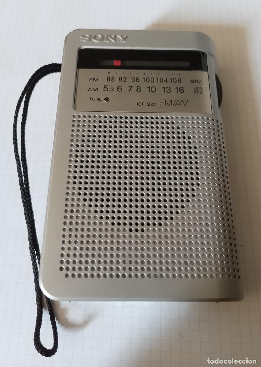 Radios antiguas: Radio Sony, 12x7x3cm - Foto 1