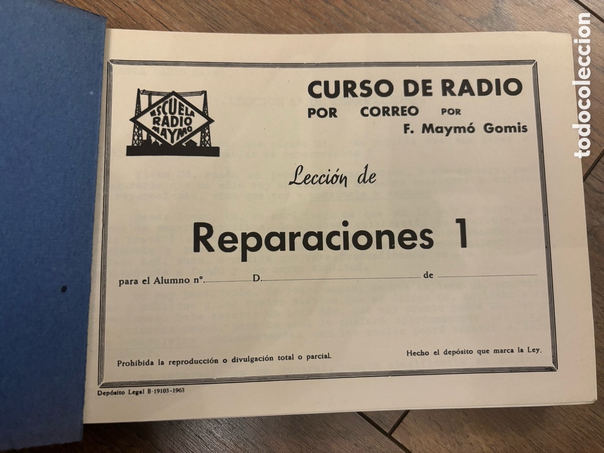 Radios antiguas: Curso radio Maymo, varios - Foto 2
