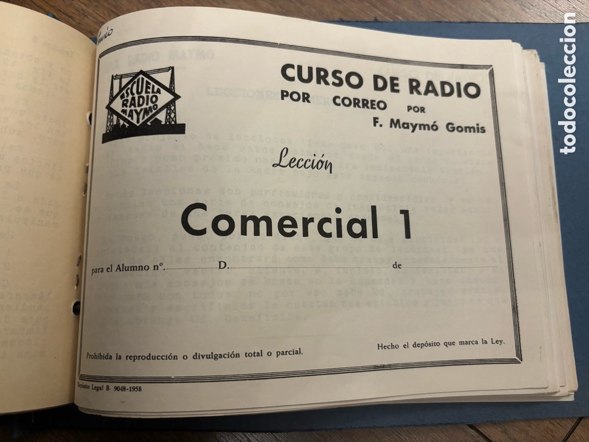 Radios antiguas: Curso radio Maymo, varios - Foto 4