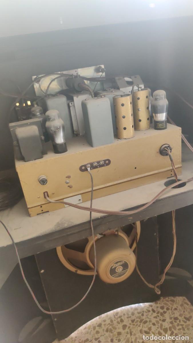 Radios antiguas: Radio zenith 1936 valvulas - Foto 3