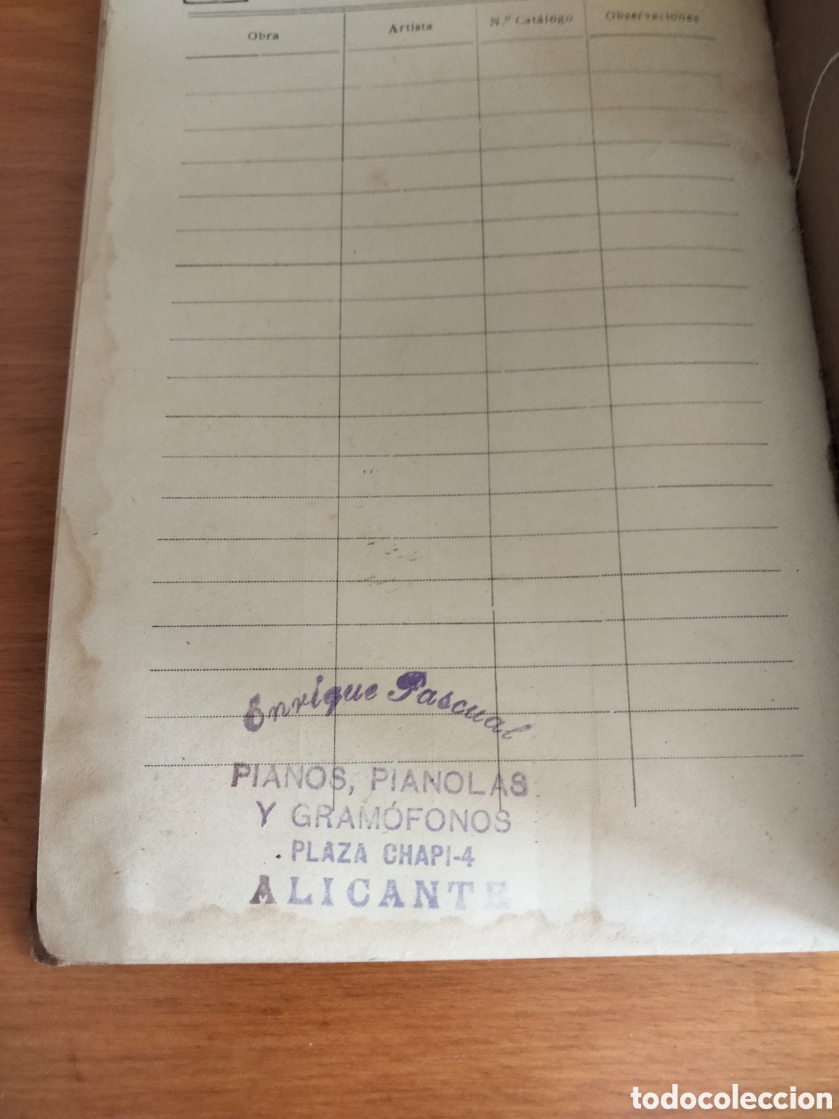 Radios antiguas: Cat&aacute;logo de discos Marca Gram&oacute;fono, Junio 1917 - Foto 3