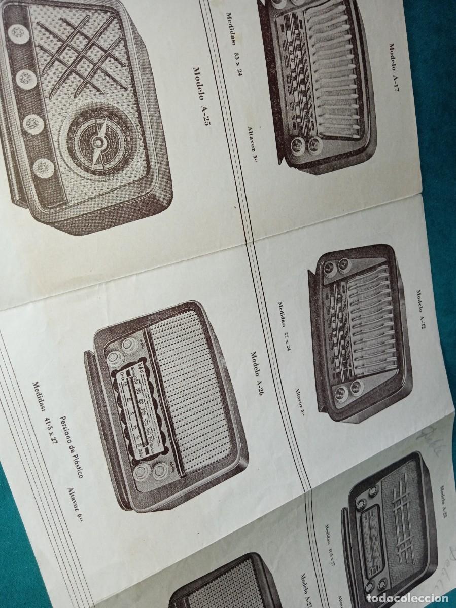 Radios antiguas: CAT&Aacute;LOGO de RADIOS, MAYMO. - Foto 1