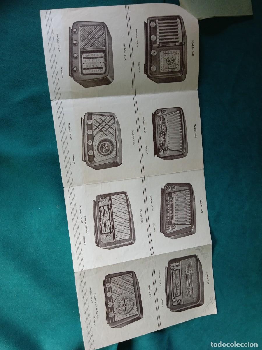Radios antiguas: CAT&Aacute;LOGO de RADIOS, MAYMO. - Foto 2