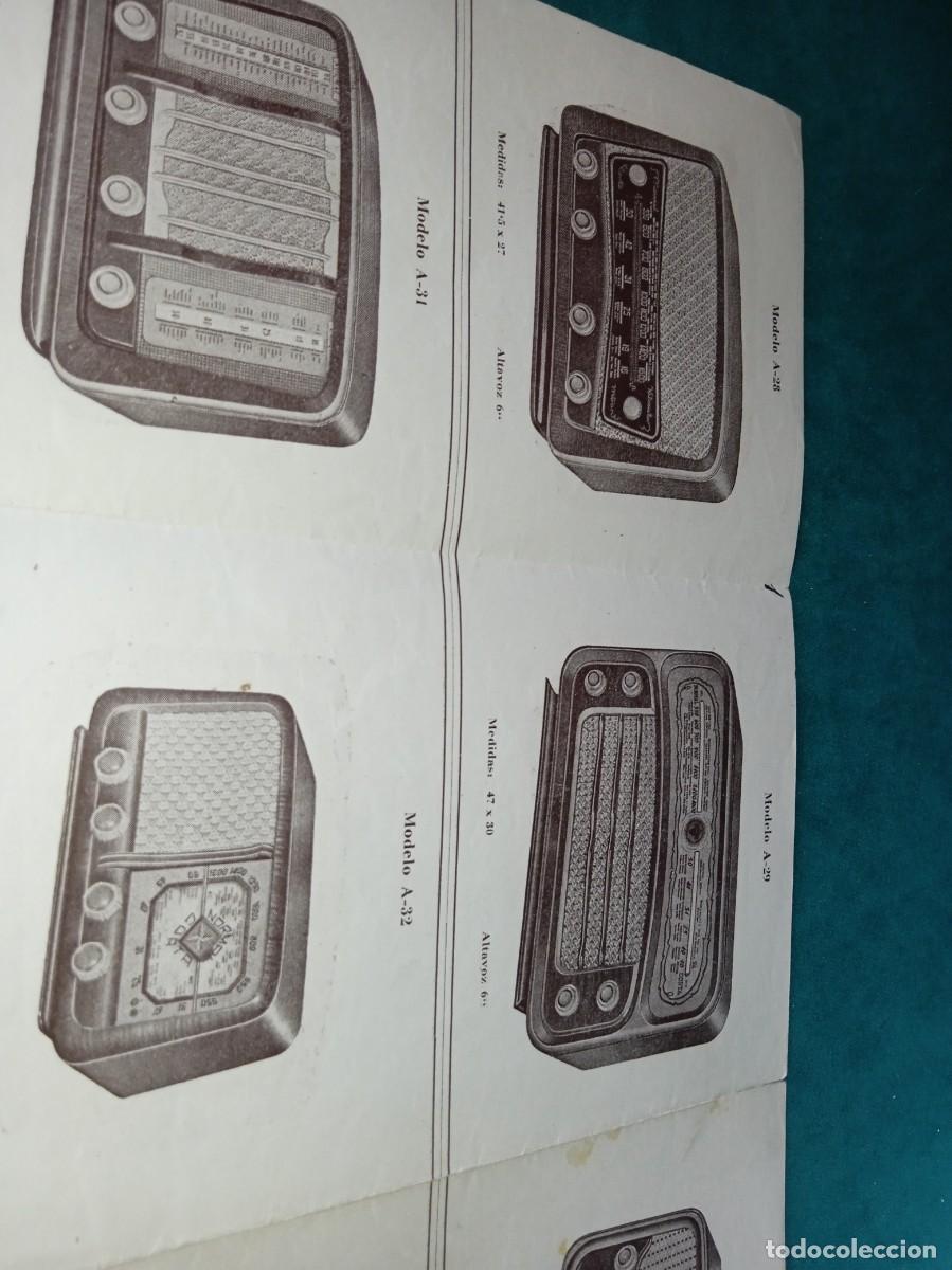 Radios antiguas: CAT&Aacute;LOGO de RADIOS, MAYMO. - Foto 4