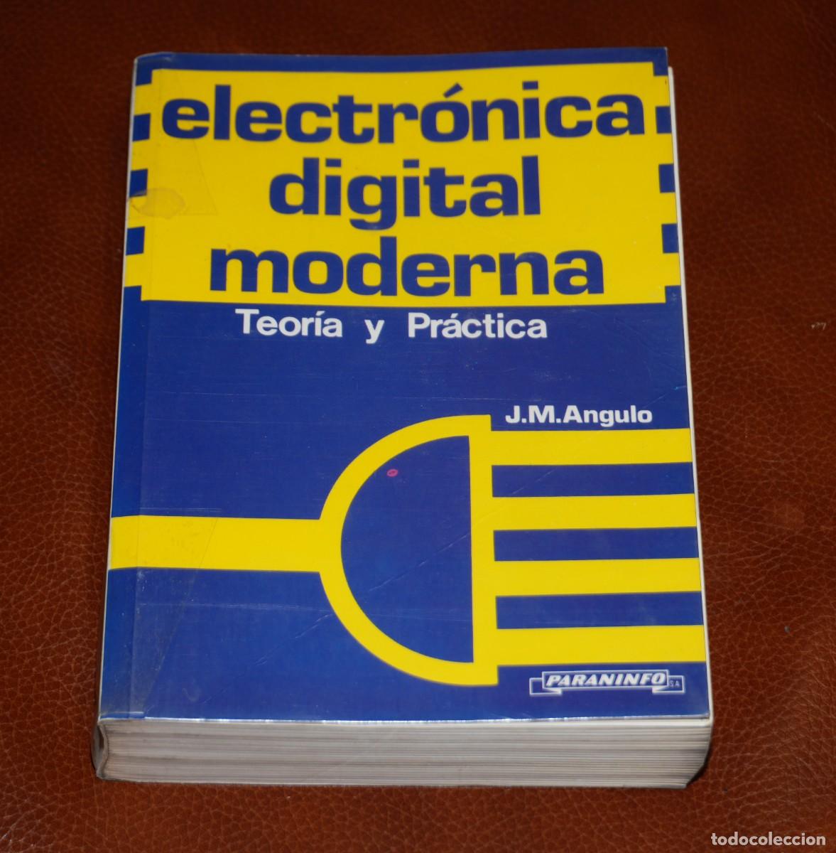 Radios antiguas: LIBRO - ELECTRONICA DIGITAL MODERNA - EDITORIAL PARANINFO - Foto 1