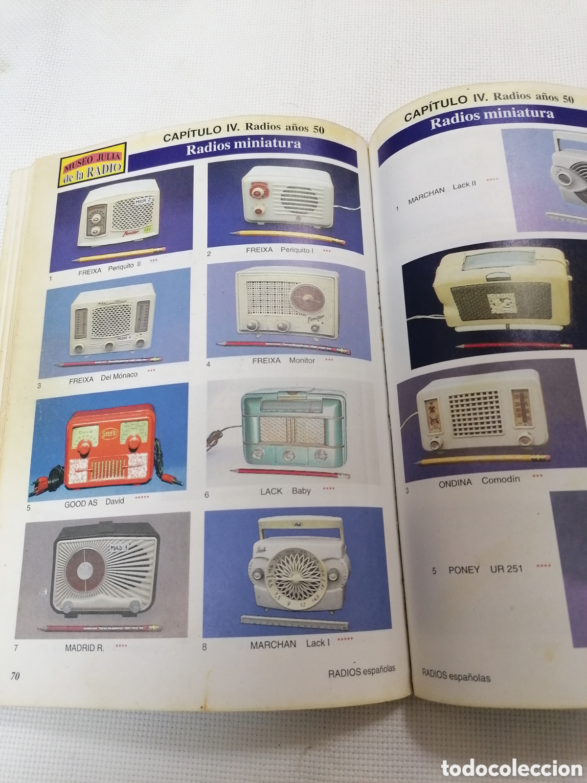 Radios antiguas: LIBRO RADIOS ESPA&Ntilde;OLAS DE JOAN JULIA ENRICH - Foto 2