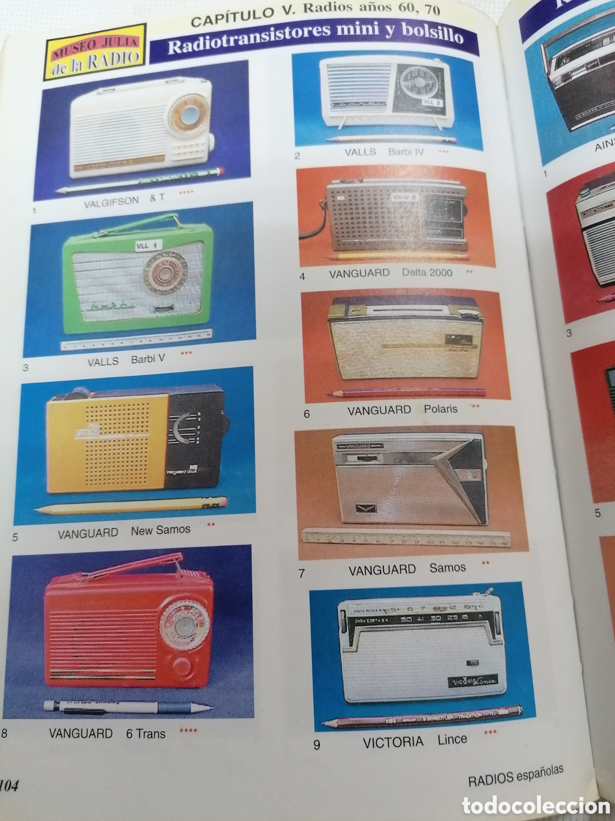 Radios antiguas: LIBRO RADIOS ESPA&Ntilde;OLAS DE JOAN JULIA ENRICH - Foto 5