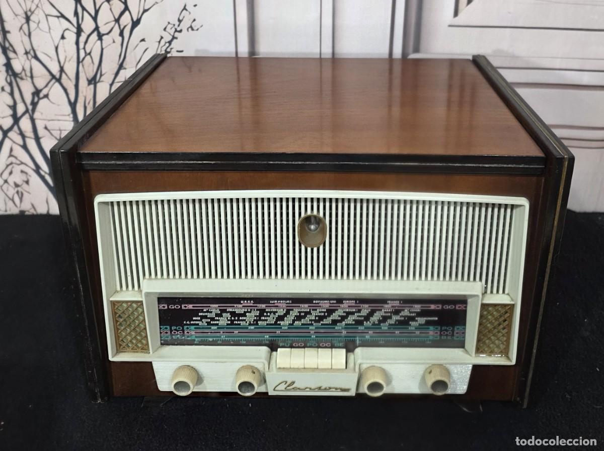 Radios antiguas: Antiguo radio tocadiscos Clarson - Foto 3