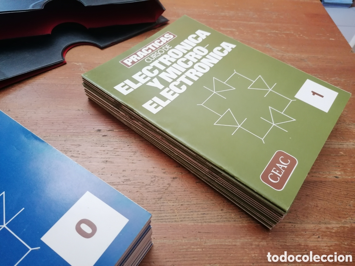 Radios antiguas: CURSO DE ELECTR&Oacute;NICA Y MICROELECTR&Oacute;NICA CEAC - Foto 3