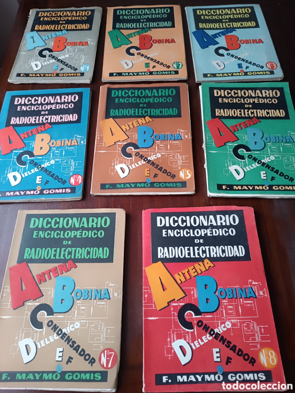 Old radios: Diccionario Enciclop&eacute;dico Radioelectricidad Maymo
