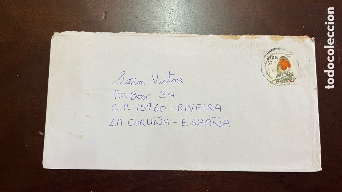 Radios antiguas: Carta Manuscrita del Fundador del Club QSL Whisky Foxtrot (Joe, 29-WF-001) - A&ntilde;o 1996