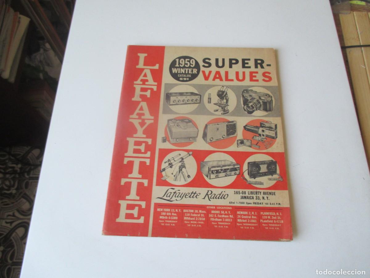 Radios antiguas: Lafayette Radio Supervalues ( ingl&eacute;s) W40723