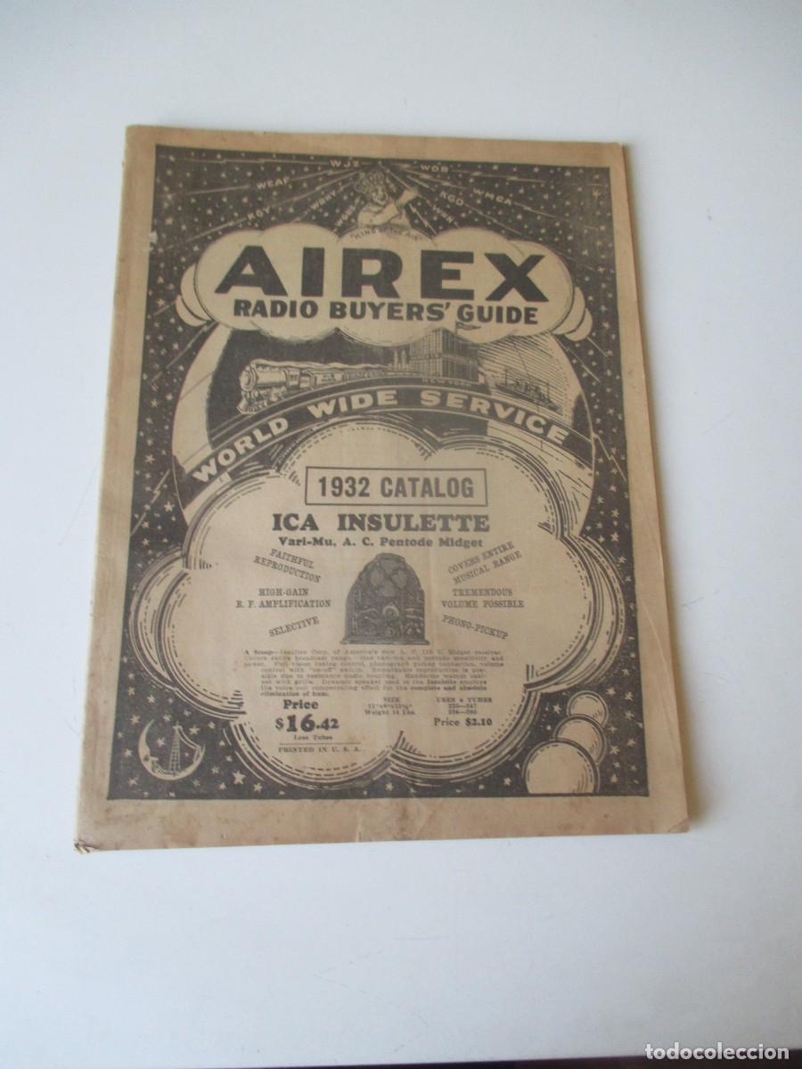 Radios antiguas: Airex Radio buyers&acute;guide (ingl&eacute;s) W40724