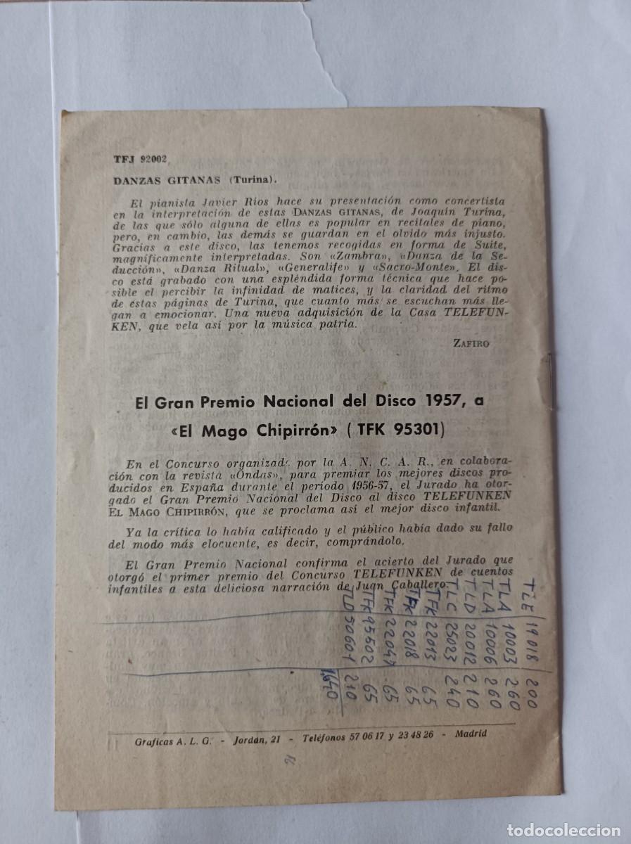 Radios antiguas: TARJETAS DE PUBLICIDAD TELEFUNKEN - Foto 7