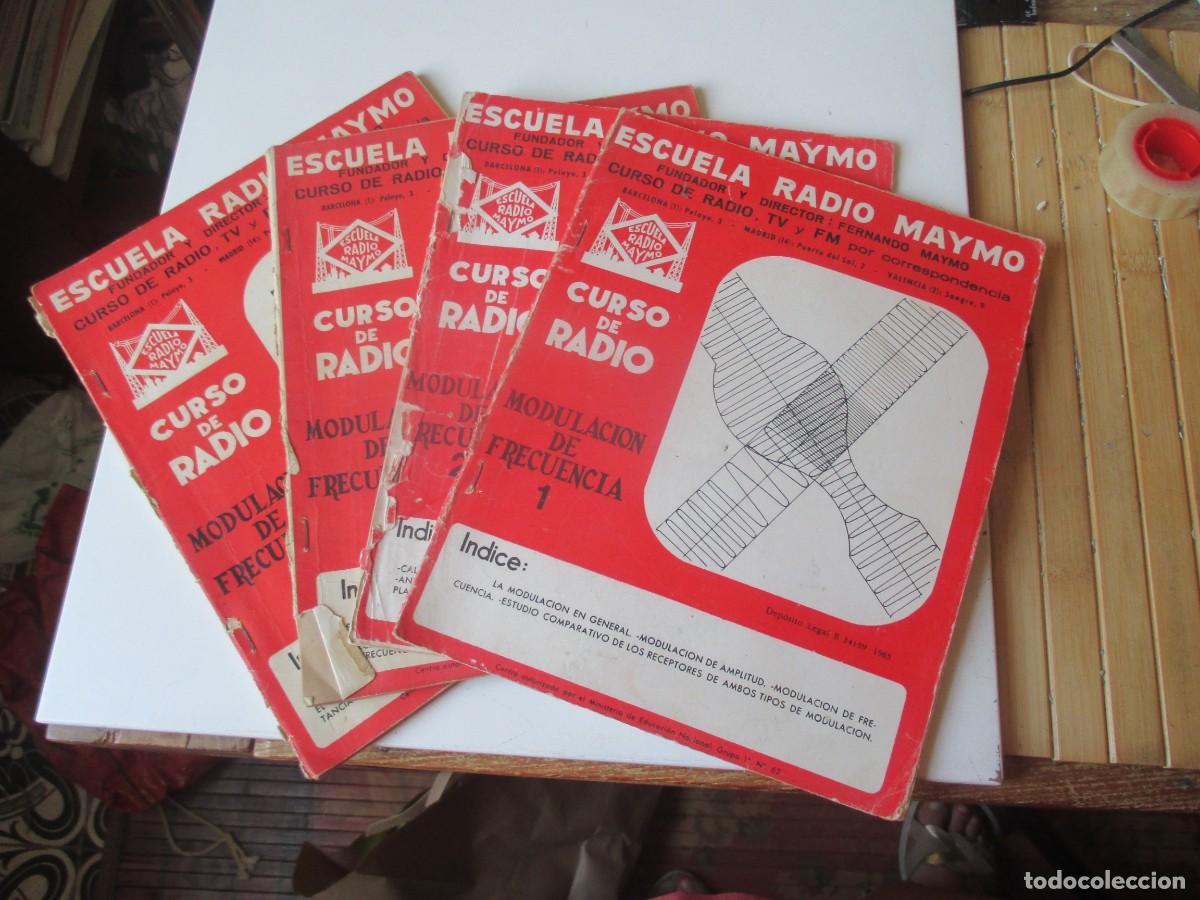 Radios antiguas: Curso de Radio ( 4 tomos) W40867