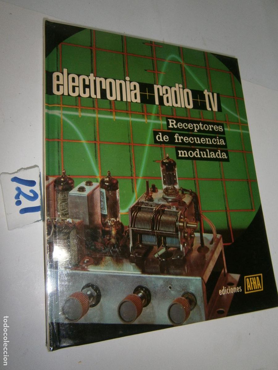 Radios antiguas: ANTIGUO LIBRO DE RADIO - RECEPTORES DE FRECUENCIA MODULADA