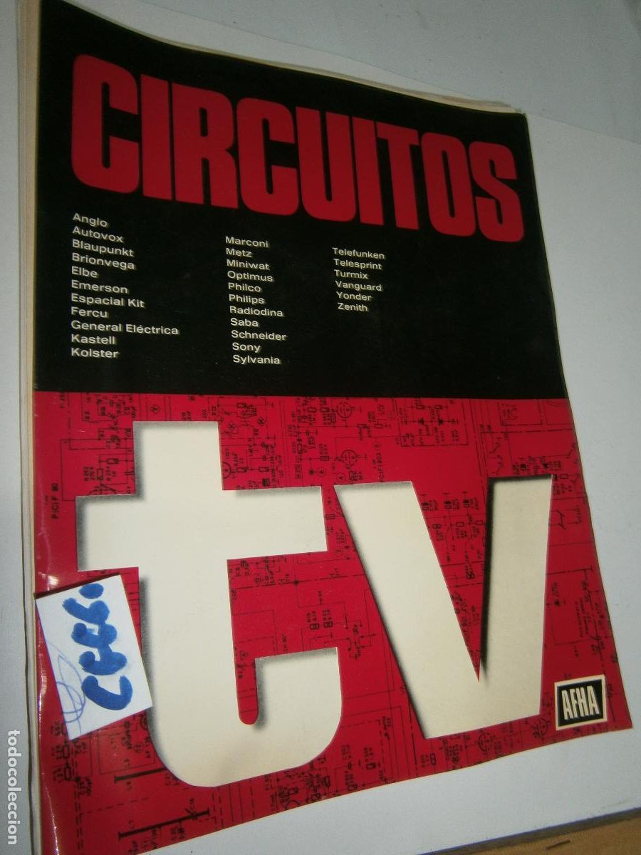 Radios antiguas: ANTIGUO LIBRO DE RADIO - CIRCUITOS AFHA