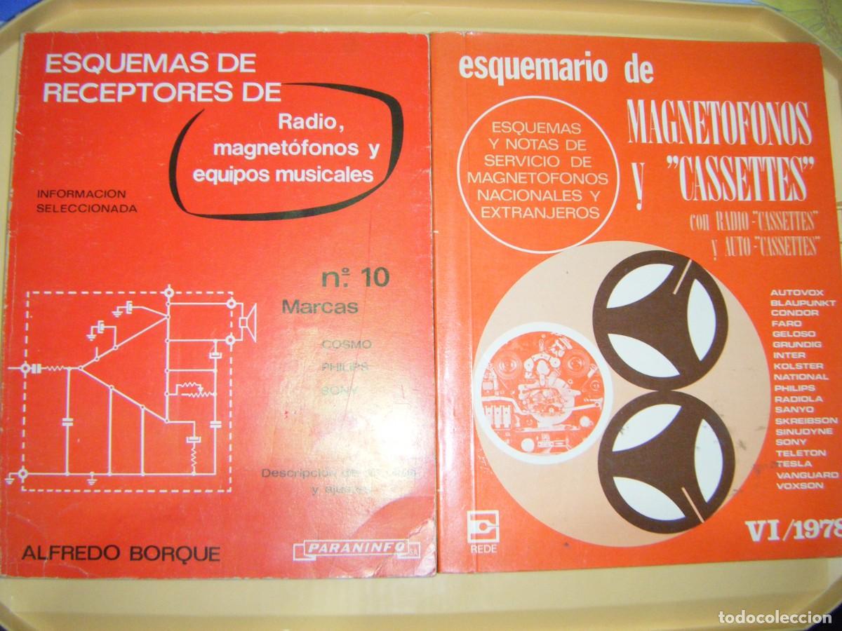 R&aacute;dios antigos: ESQUEMARIO DE MAGNETOFONOS +ESQUEMARIO DE RECEPTORES .