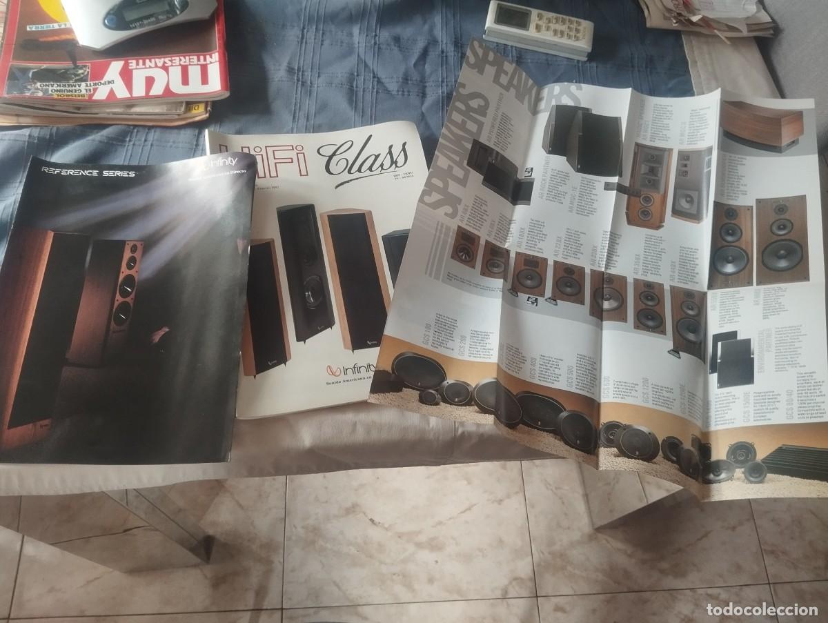 Radio antiche: REVISTA HIFI CLASS 1992 ALTAVOCES INFINITY REVISTA FOLLETO Y DESPLEGABLE PARA COLECCIONISTAS