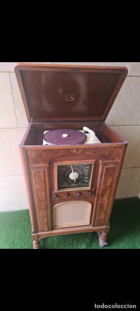 Radios antiguas: Mueble tocadiscos radio