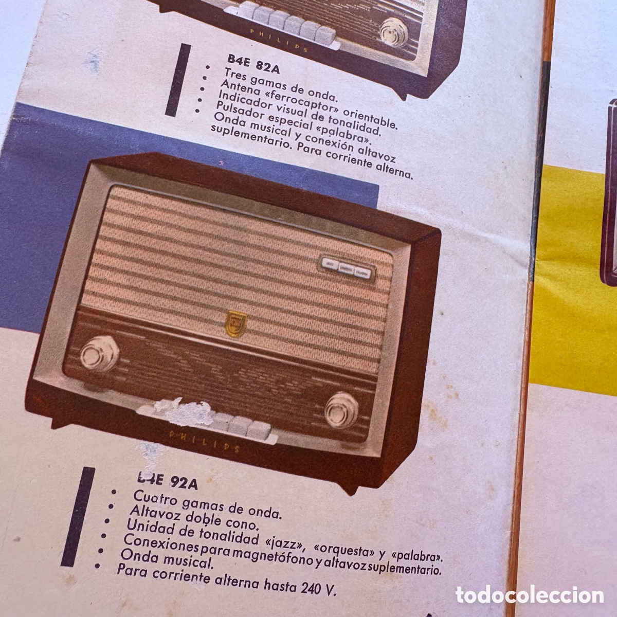 Radios antiguas: Catalogo de 1960 radio y tocadiscos philips - Foto 4
