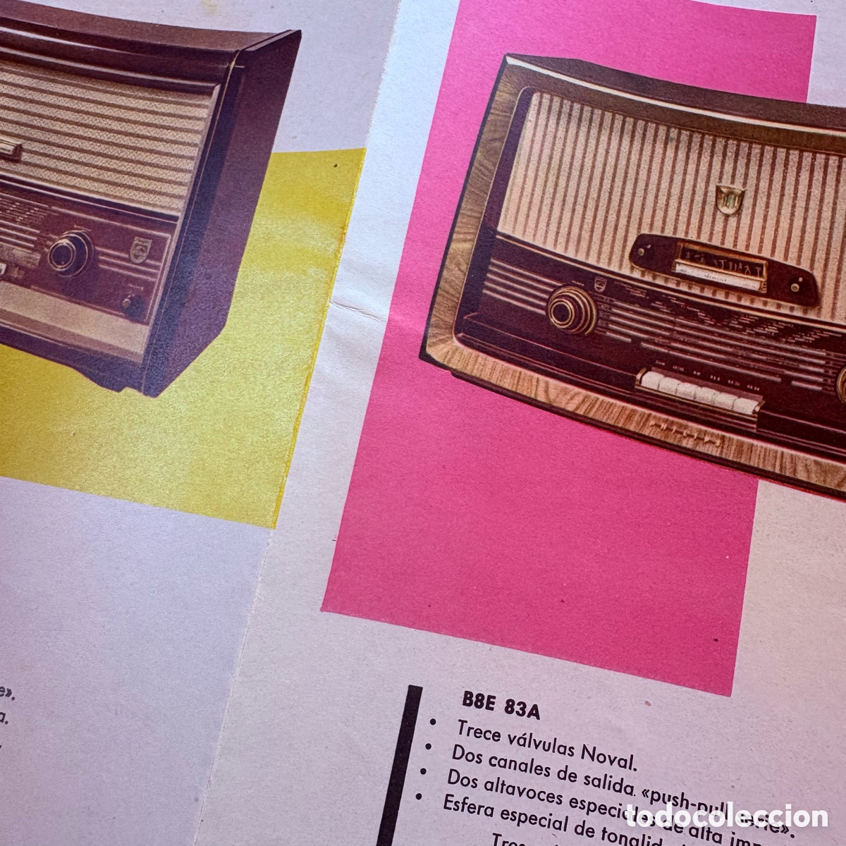 Radios antiguas: Catalogo de 1960 radio y tocadiscos philips - Foto 5