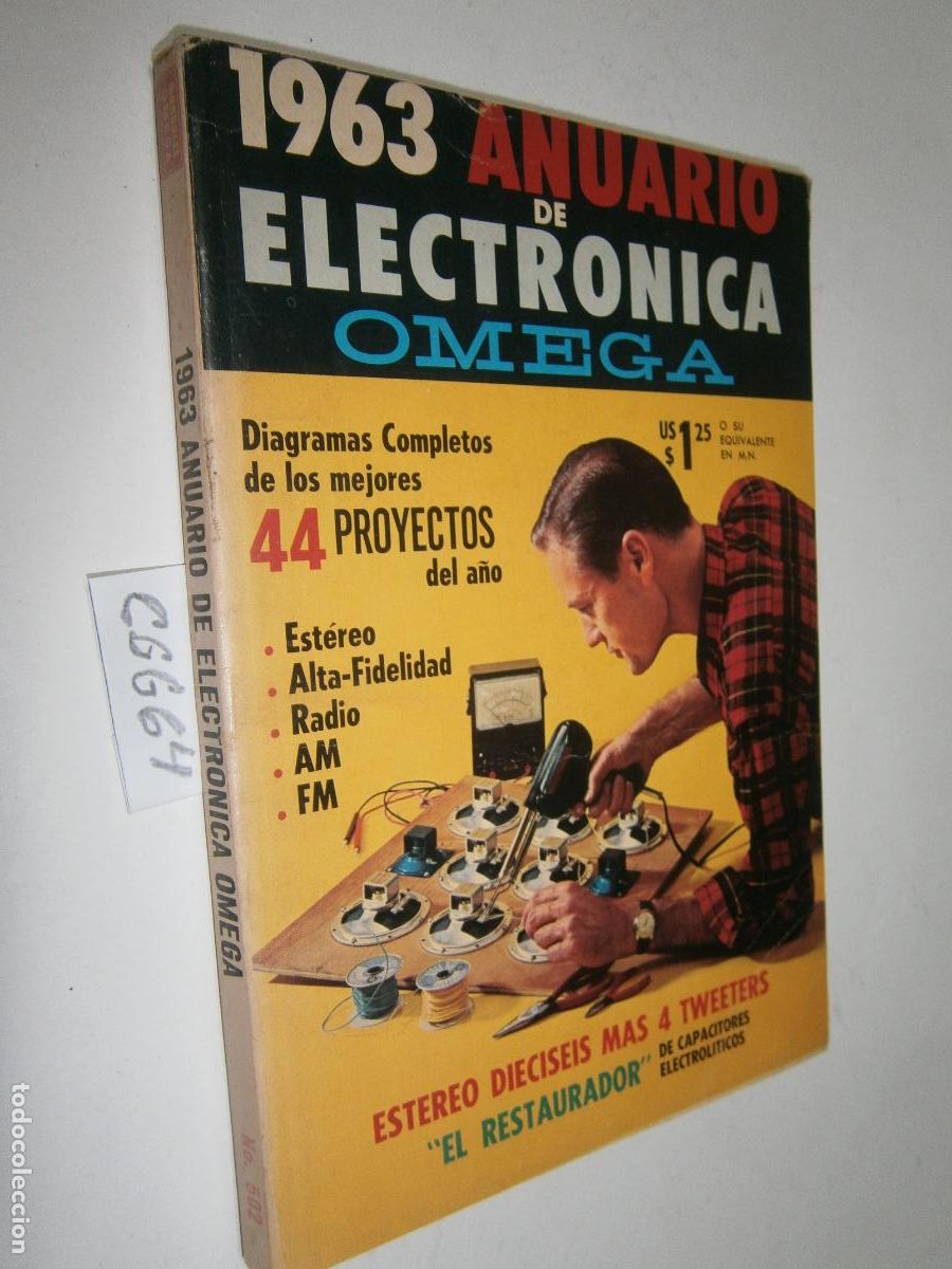 Radios antiguas: 1963 - ANUARIO DE ELECTRONICA