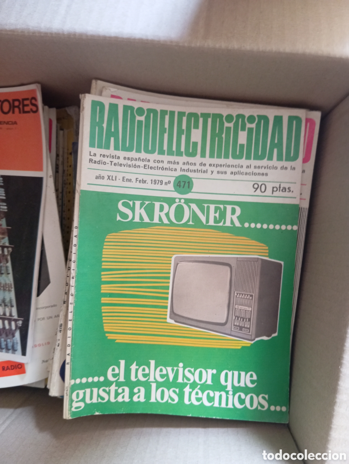Radios antiguas: Revistas Radioelectricidad