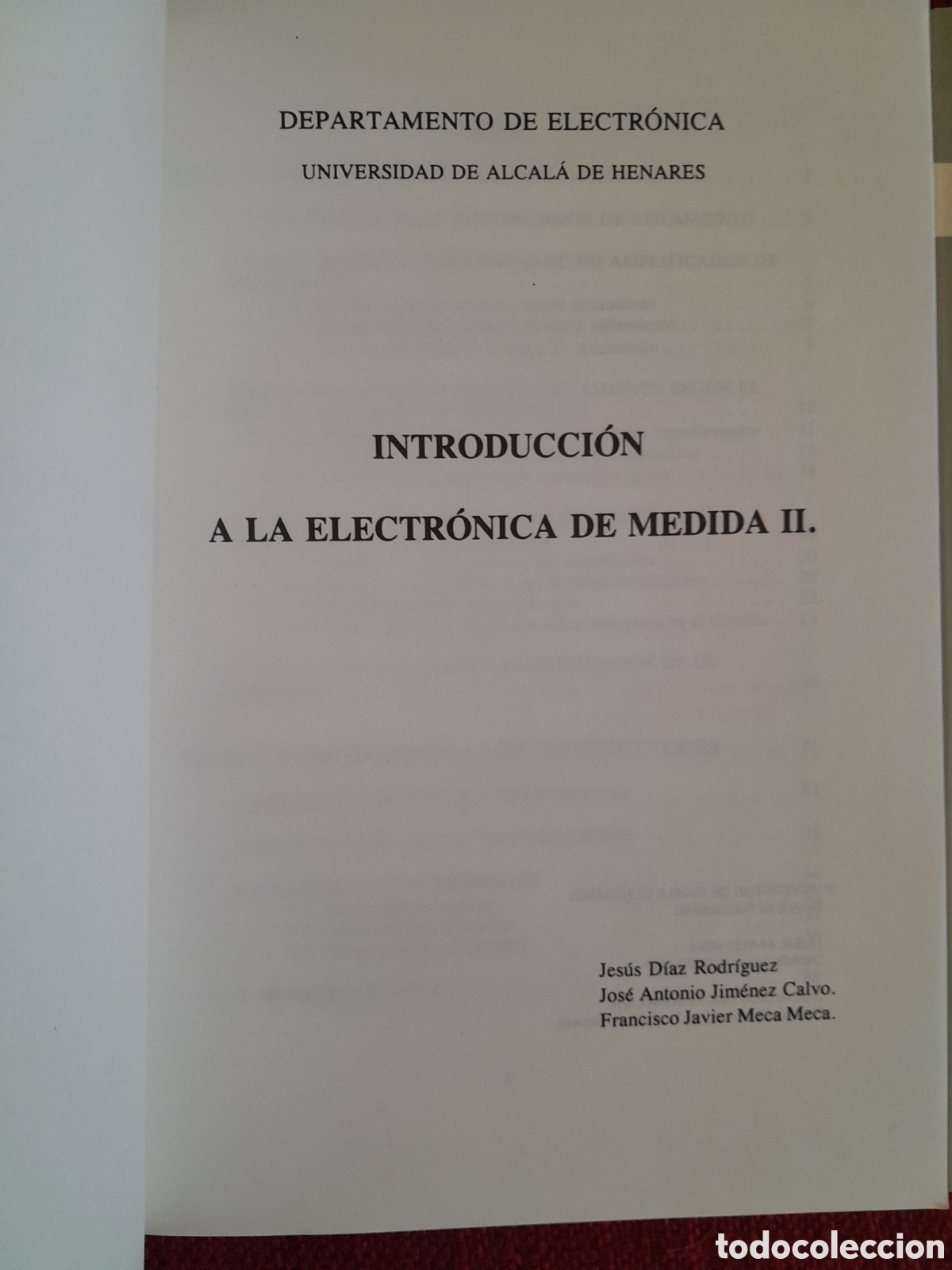Radios antiguas: -Introducci&oacute;n A La Electr&oacute;nica De Medida.2 Tomos. - Foto 2