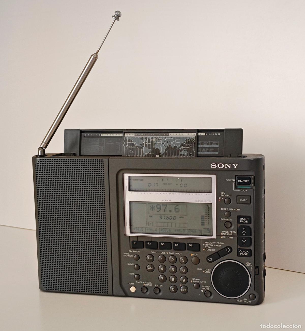 Radios antiguas: RADIO MULTIBANDA SONY ICF-SW77 - ICFSW77 WORLD BAND RADIO - FUNCIONANDO