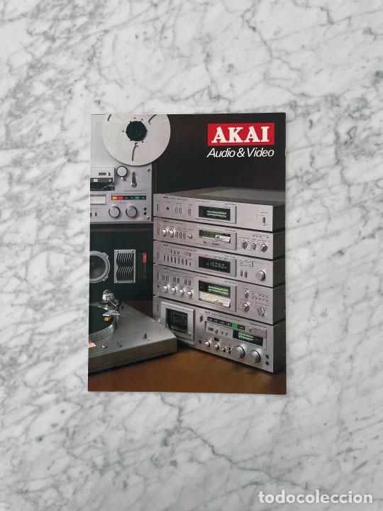 Alte Radios: CATALOGO AKAI AUDIO & VIDEO - AMPLIFICADORES, SINTONIZADORES, PLATINAS, MAGNETOFONOS, ETC. - 1980