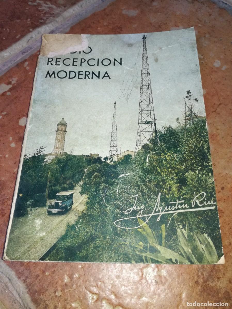 Radios antiguas: RADIO RECEPCION MODERNA-190 PAGS