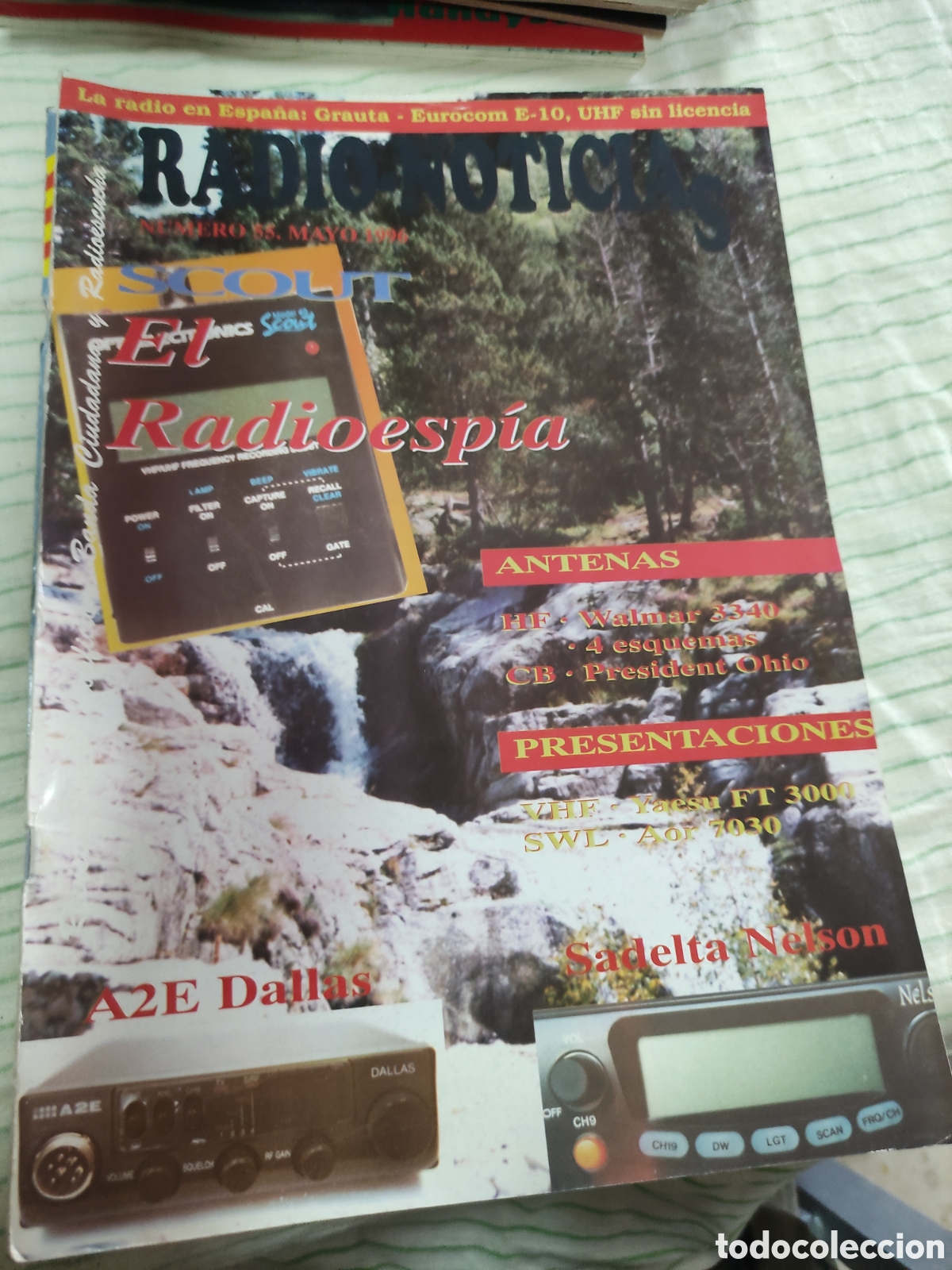 Radios antiguas: Revista Radio - Noticias nr. 55 (05/1996)