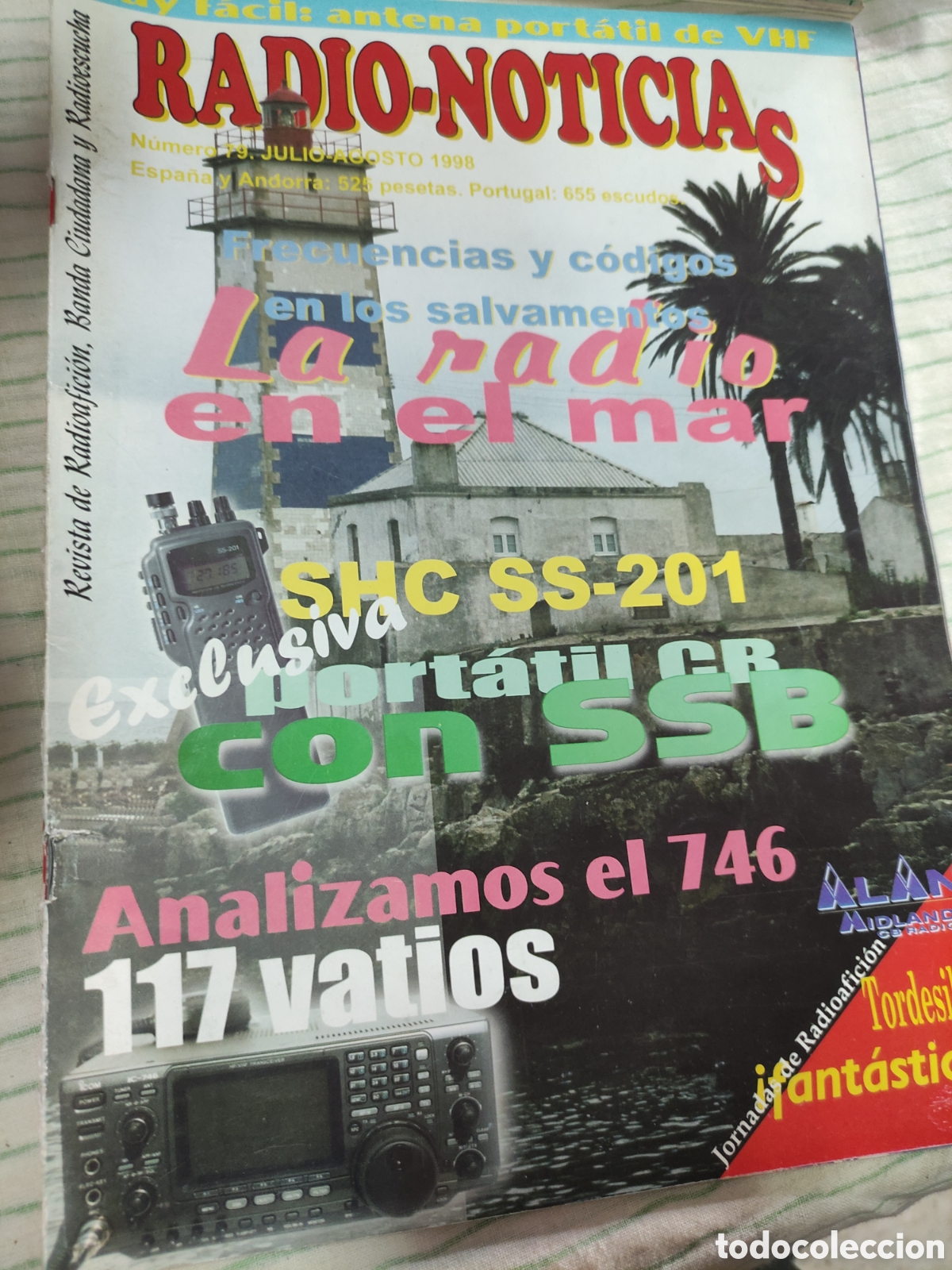 Radios antiguas: Revista Radio - Noticias nr. 79 (08/1998)