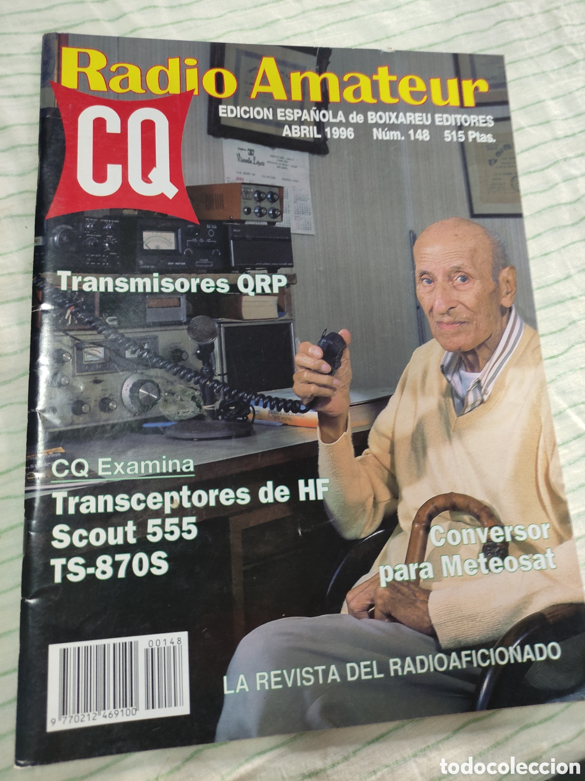 Radios antiguas: Revista Radio Amateur nr. 148 (04/1996)