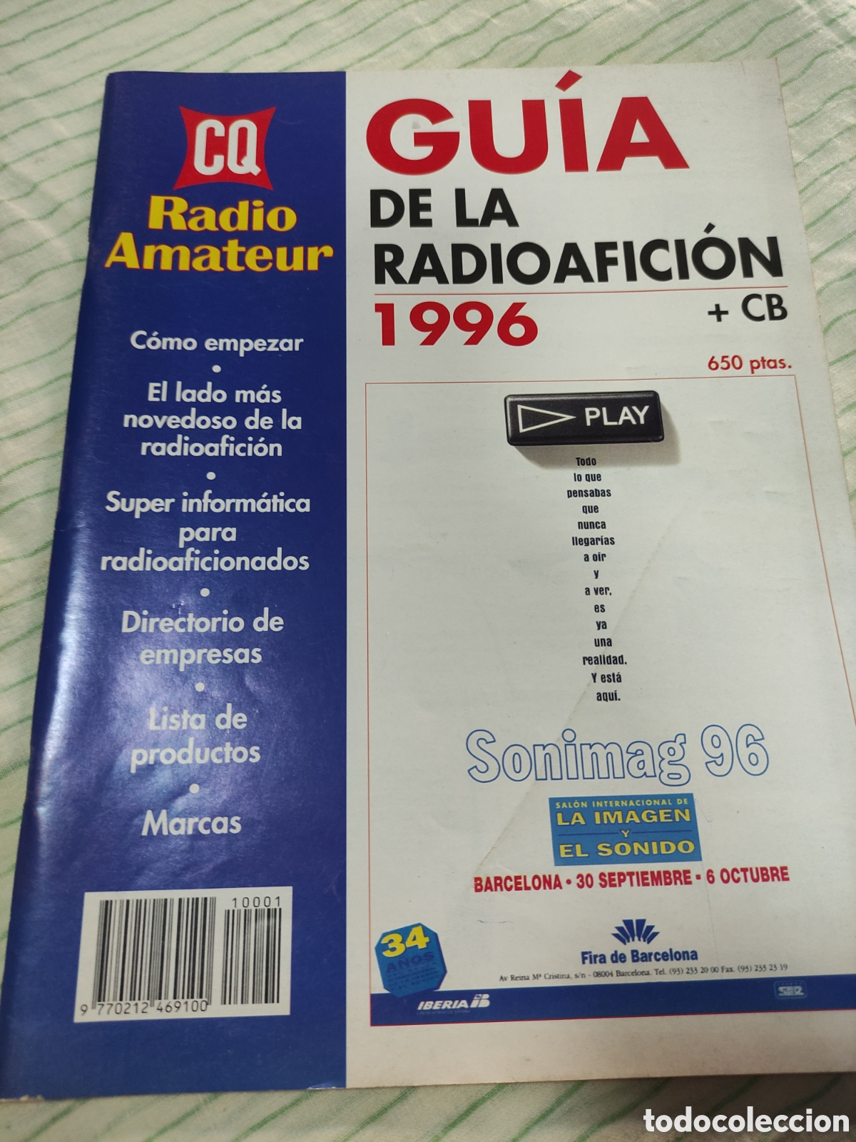 Radios antiguas: Guia de la radioafici&oacute;n 1996