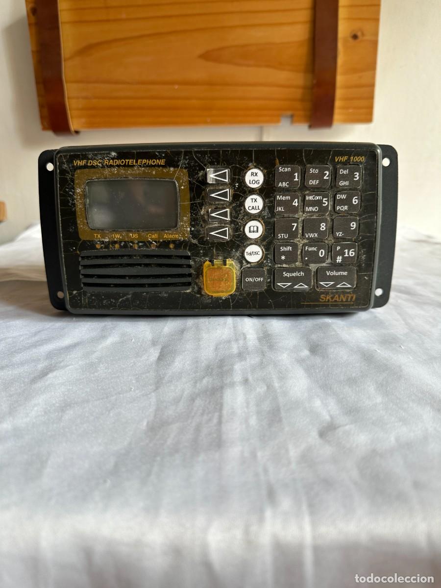 Radios antiguas: Skanti VHF 1000 DSC Radiotelephone &ndash; Radio Mar&iacute;tima VHF para Embarcaciones