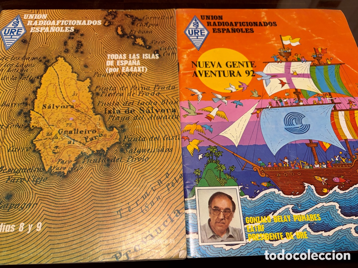 Radios Anciennes: 6 revistas Uni&oacute;n Radioaficionados Espa&ntilde;oles Diciembre 1984 Enero, junio, julio,agosto y octubre 1985