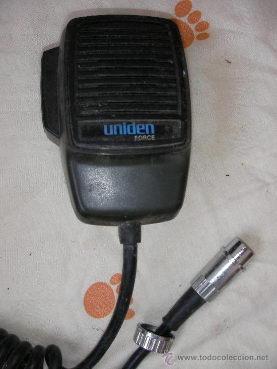 Radios antiguas: ANTIGUO MICROFONO UNIDEN - Foto 1