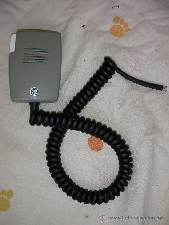 Radios antiguas: ANTIGUO MICROFONO PYE - Foto 1