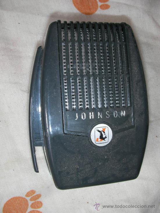 Radios antiguas: CARCASA MICROFONO JOHNSON - Foto 1