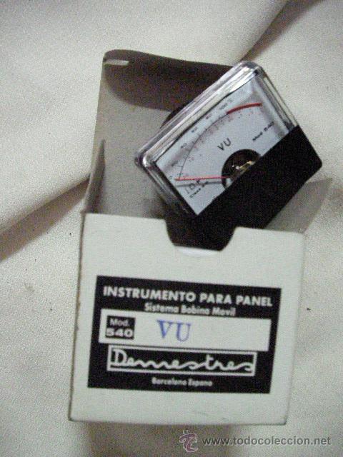 Radios antiguas: ANTIGUO INSTRUMENTO PARA PANEL - Foto 1