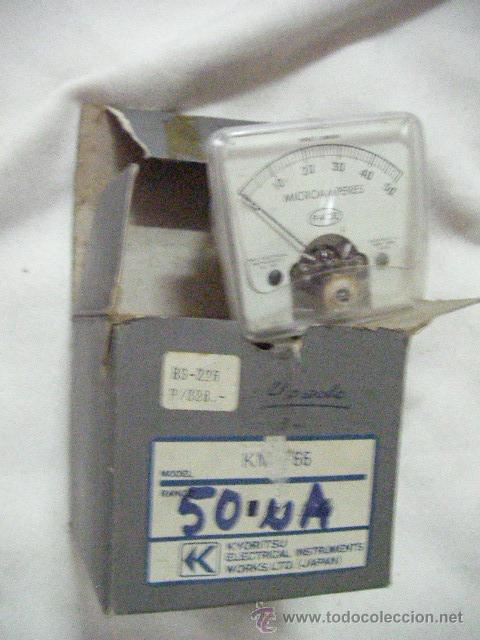 Radios antiguas: ANTIGUO INSTRUMENTO DE MEDIDA PARA PANEL DE CONTROL - Foto 1