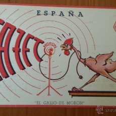 Radios antiguas: TARJETA RADIOAFICIONADO EL GALLO DE MORON SEVILLA. Lote 48695557