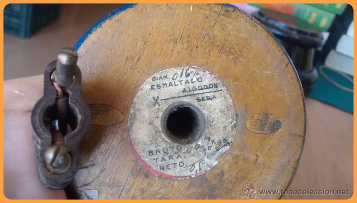 Radios antiguas: Iman&oacute;metro, 765 vueltas, 150 voltios - Foto 4