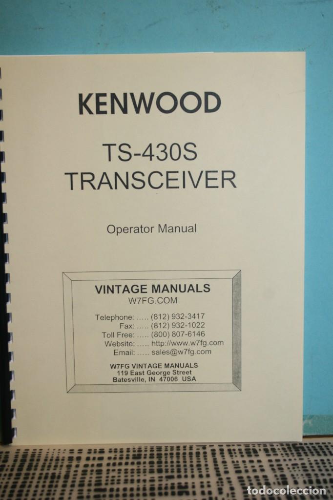 Radios antiguas: MANUAL KENWOOD . - Foto 1